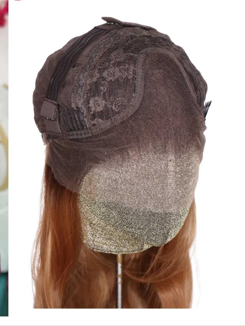 Chelsey Smith Dakota Rich Honey Swiss Lace NWT + CSC winged liner stamp. - Picture 10 of 12